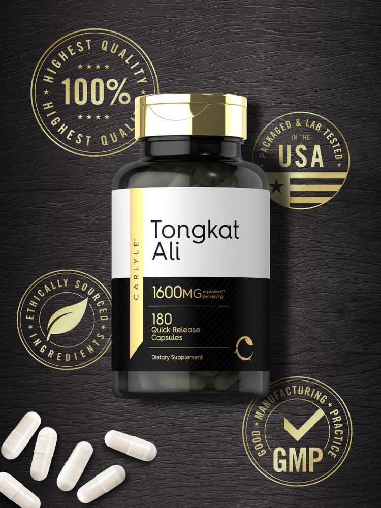 Tongkat Ali 1,600mg per serving | 180 Capsules