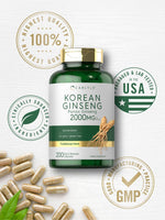 Load image into Gallery viewer, Korean Ginseng Extract 2000mg | 200 Capsules
