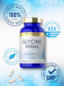 Glycine 1000mg | 90 Capsules