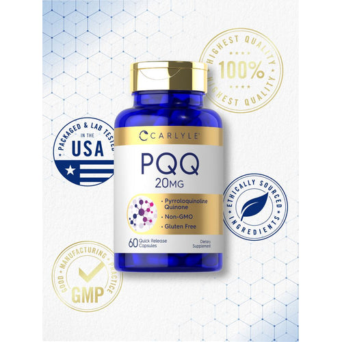 View 6 PQQ 20mg | 60 Cápsulas