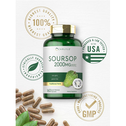 View 6 Soursop | 160 Capsules