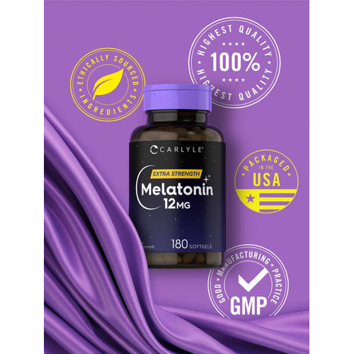 View 6 Melatonin 12mg | 180 Weichkapseln