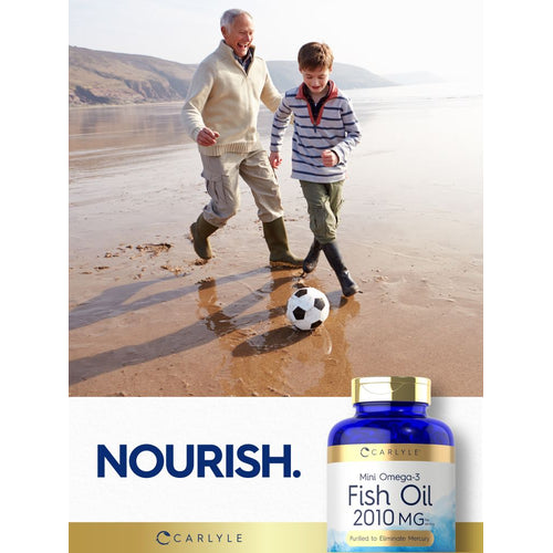 View 6 Mini Fish Oil Softgels 2010 mg | 150 Omega-3 Pills