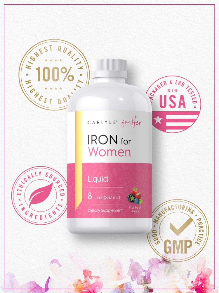 Iron | 8oz Liquid Drops