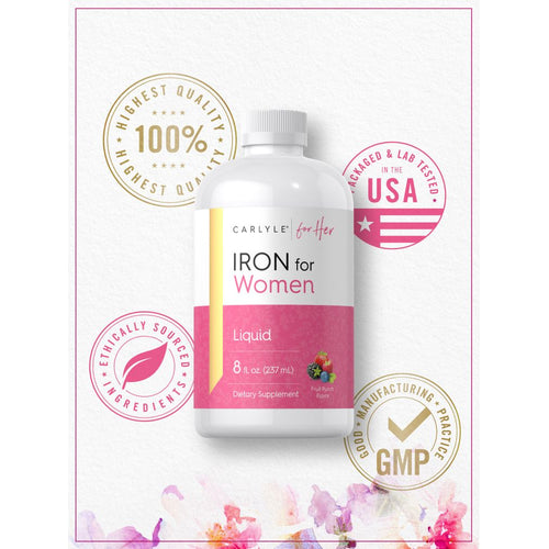 View 6 Iron | 8oz Liquid Drops