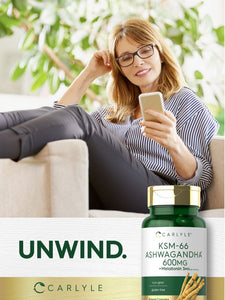 KSM-66 Ashwagandha 600mg | 70 Capsules