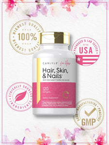 Hair Skin and Nails | 120 Softgels