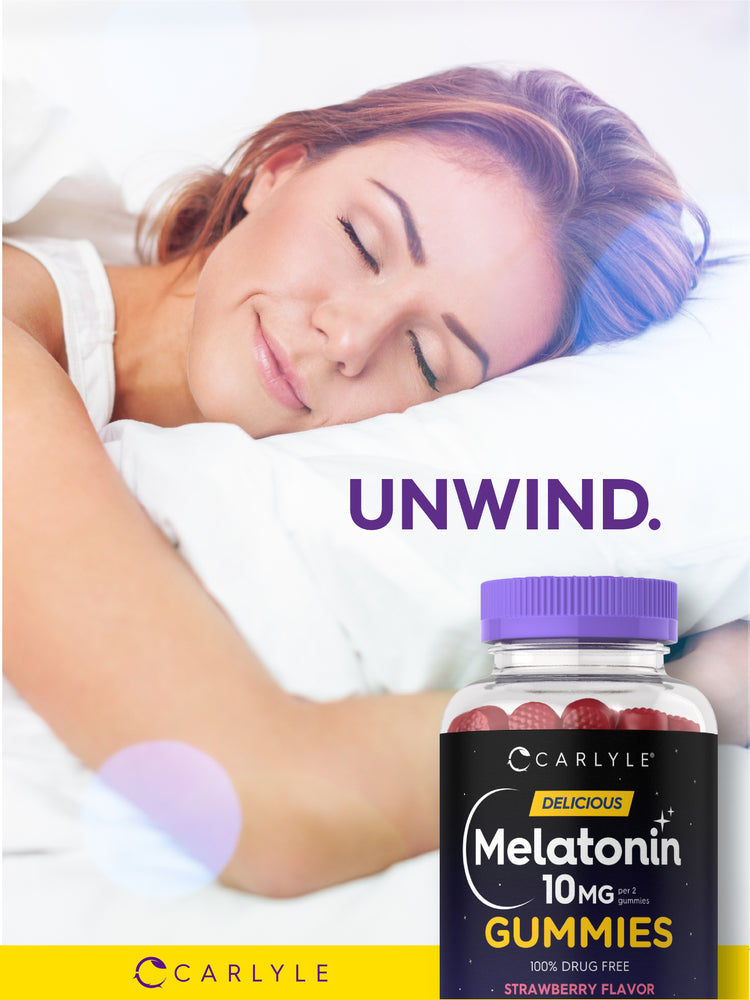 Melatonin 10mg | Strawberry Flavor