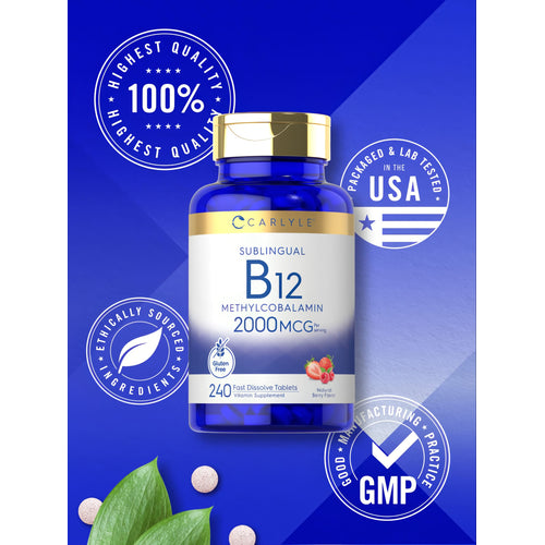 View 6 Vitamin B-12 2000mcg pro Portion | 240 Tabletten