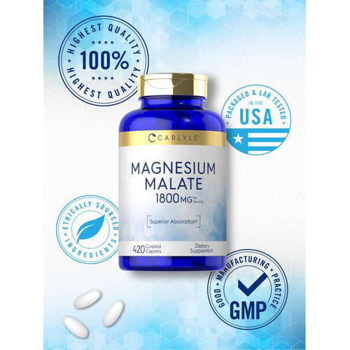 View 6 Magnesium Malat 1800 mg pro Portion | 420 Tabletten