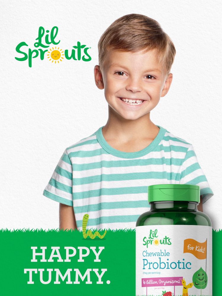 Probiotic for Kids 6 Billion CFUs | 200 Tablets