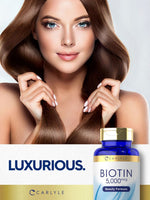 Load image into Gallery viewer, Biotin 5000mcg | 200 Softgels
