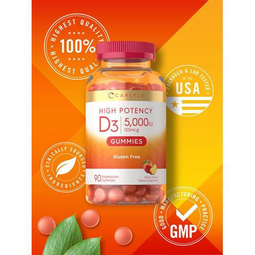 View 6 Vitamin D-3 | 90 Gummies