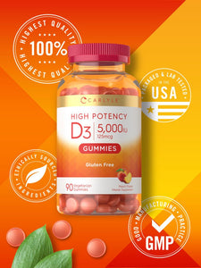 Vitamin D-3 | 90 Gummies