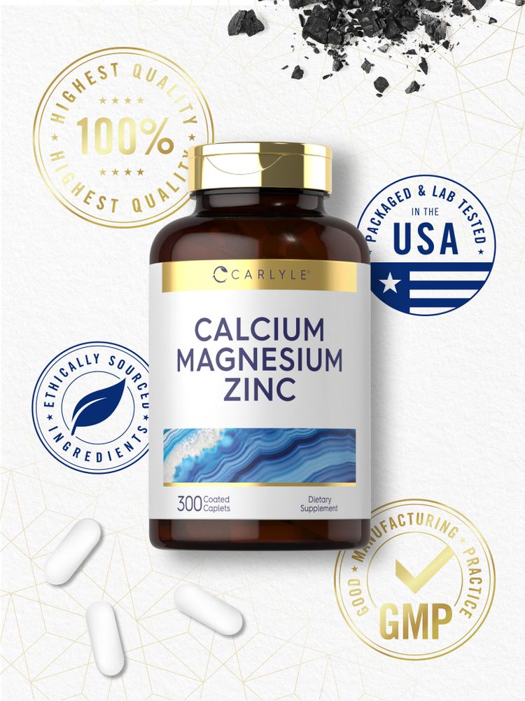 Calcium Magnesium Zinc | 300 Caplets