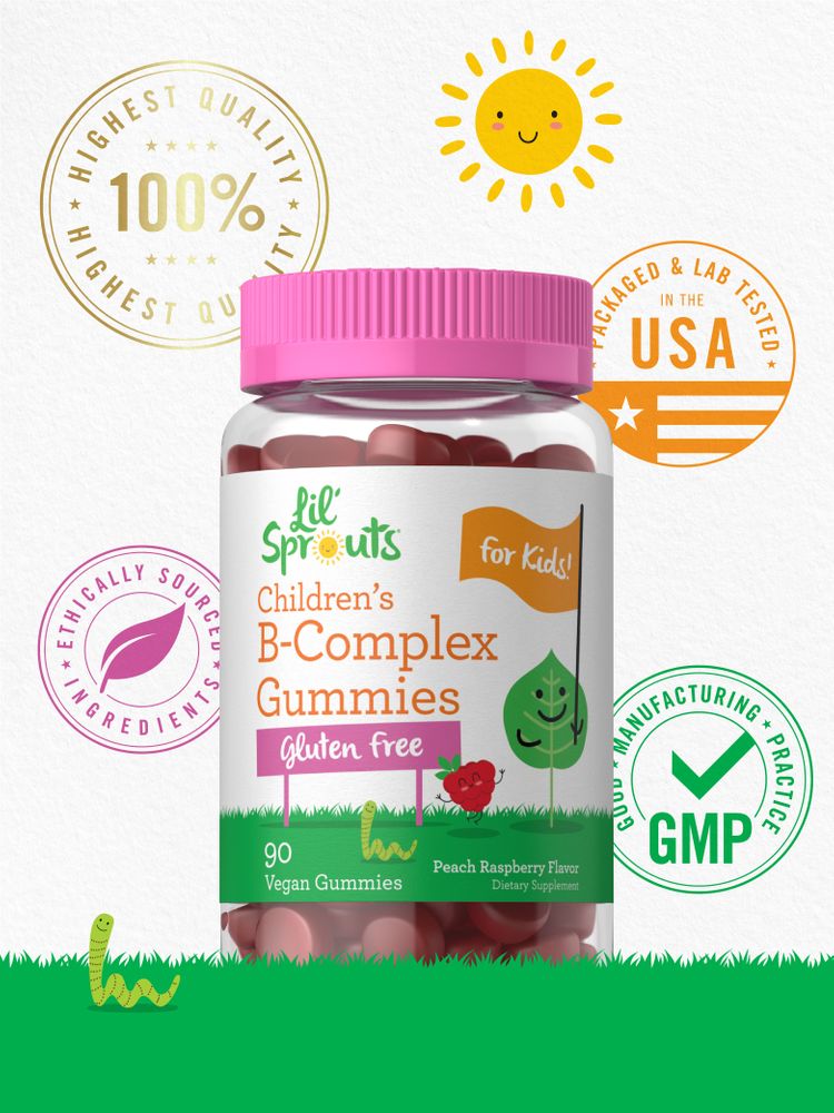 B-Complex for Kids | 90 Gummies