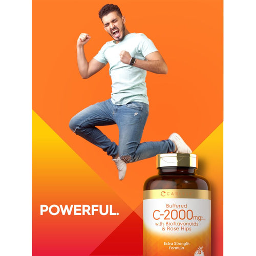 View 6 Vitamina C Amortecida 2000mg por dose | 180 Comprimidos