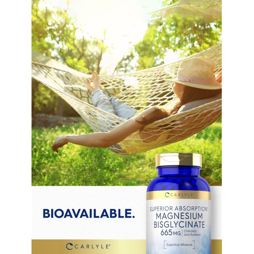 View 6 Magnesium Bisglycinate 665mg | 250 Capsules