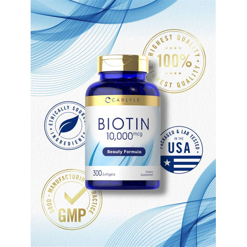 View 6 Biotine 10000 mcg | 300 Capsules Molles