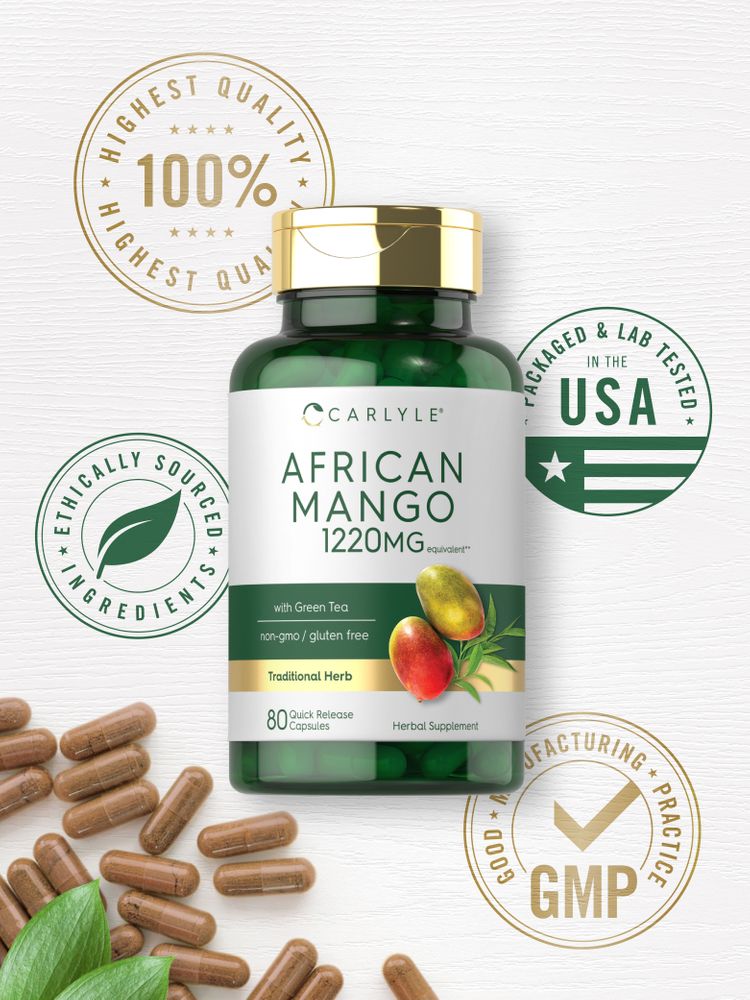 Mango Africain 1220mg | 80 Capsules