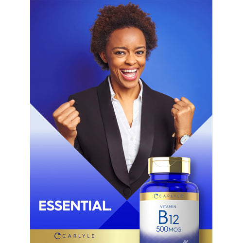 View 6 Vitamina B-12 500mcg | 300 Tabletas
