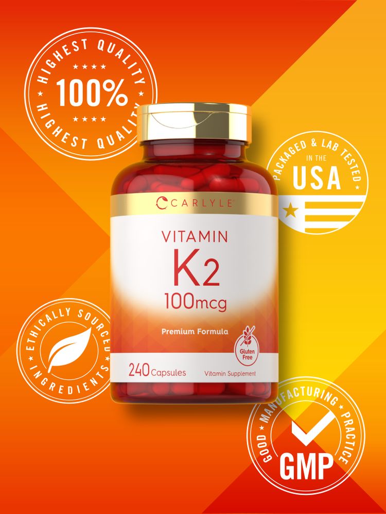 Vitamine K-2 100mcg | 240 Capsules