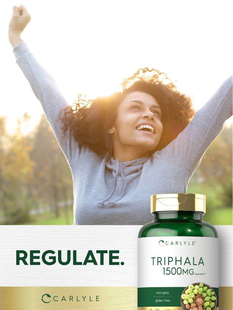 Triphala 1500mg | 180 Capsules