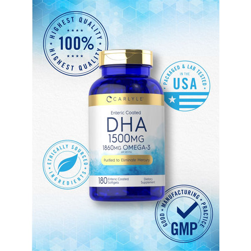 View 6 DHA 1500mg per serving | 180 Softgels