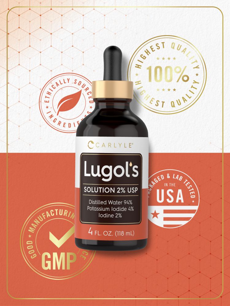 Lugols Iodine | 4oz Liquid Drops