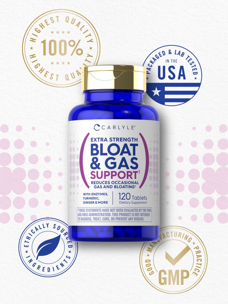 Bloat & Gas Support | 120 Tablets