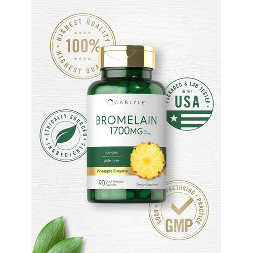 View 6 Bromelain 1700 mg per serving | 90 Capsules