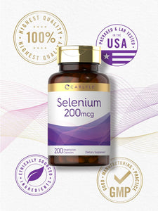 Selenium 200mcg | 200 Capsules