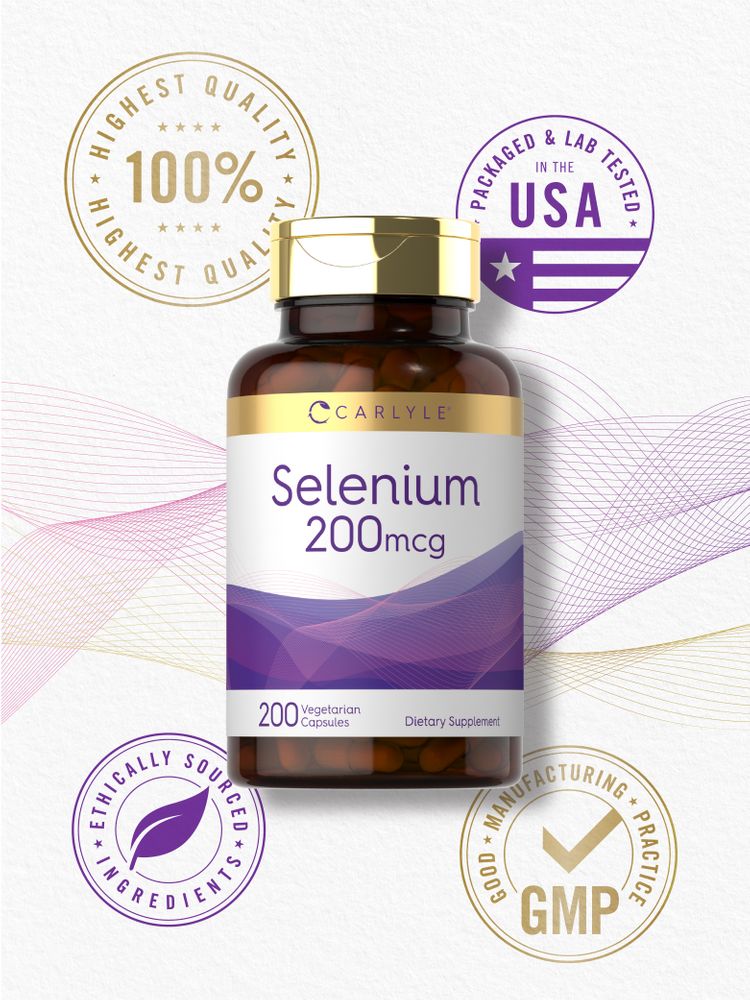 Selenium 200mcg | 200 Capsules