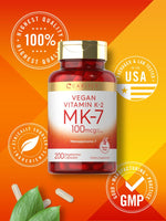 Load image into Gallery viewer, Vitamin K2 MK7 100mcg | 200 Capsules
