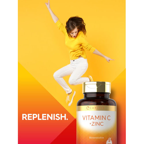 View 6 Vitamina C con Zinc | 250 Cápsulas Blandas