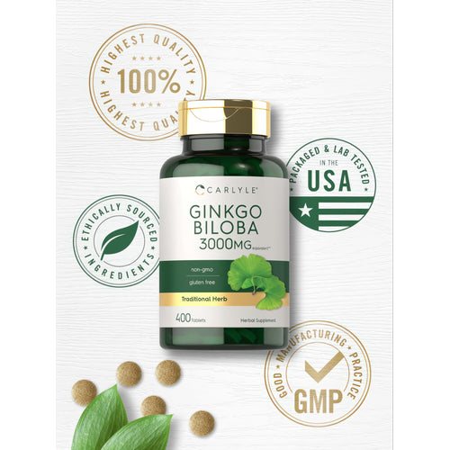 View 6 Ginkgo Biloba | 400 Tabletten