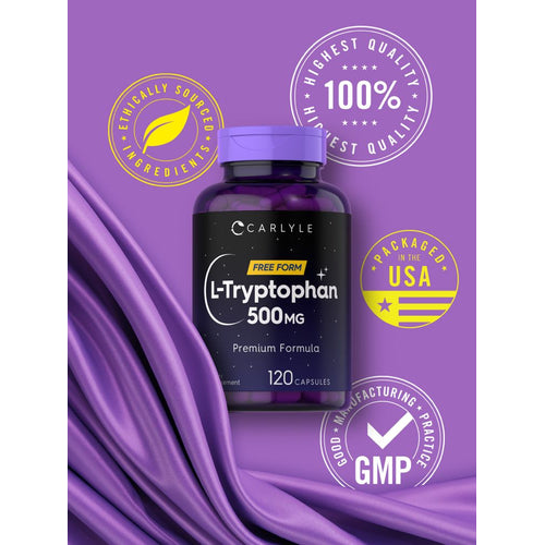 View 6 L-Tryptophan 500mg | 120 Capsules