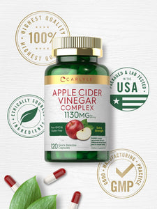 Apple Cider Vinegar | 120 Capsule