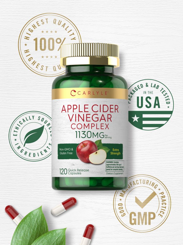 Vinaigre de Cidre de Pomme | 120 Capsules