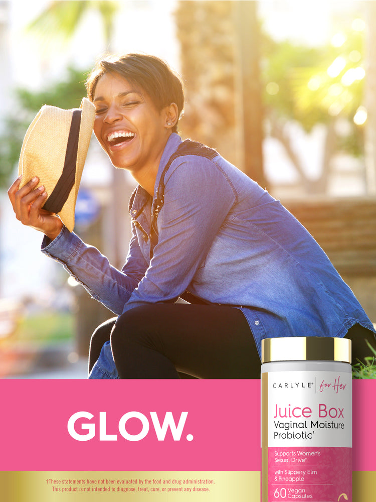 Women's Probiotic for Vaginal Moisture | with Slippery Elm and Pineapple