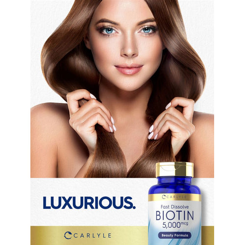 View 7 Biotina 5000 mcg | 250 Compresse a Scioglimento Rapido