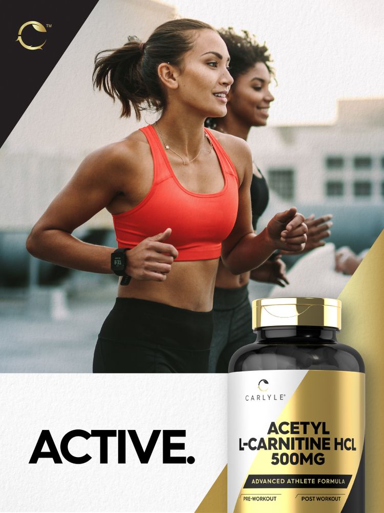 Acetyl L-Carnitine HCL 500mg per serving | 180 Capsules Acetyl L-Carnitine HCL 500mg per serving | 180 Capsules