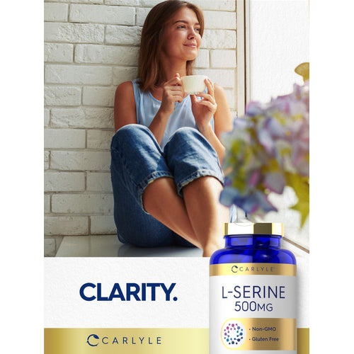 View 7 L-Serine 500mg | 120 Capsules