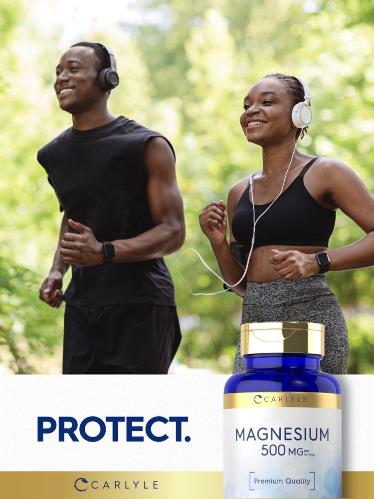 Magnesium 500mg per serving | 300 Caplets