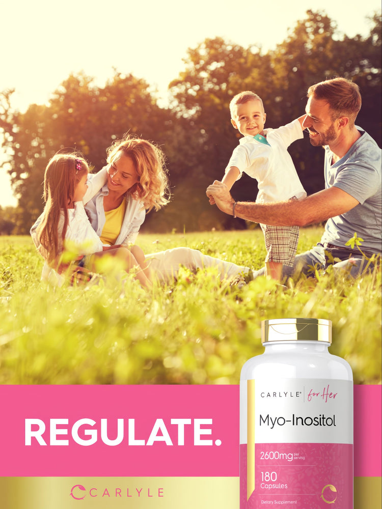 Myo-Inositol 2600mg pro Portion | 180 Kapseln