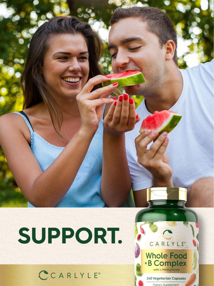 Whole Food with B-Complex | 240 Capsules