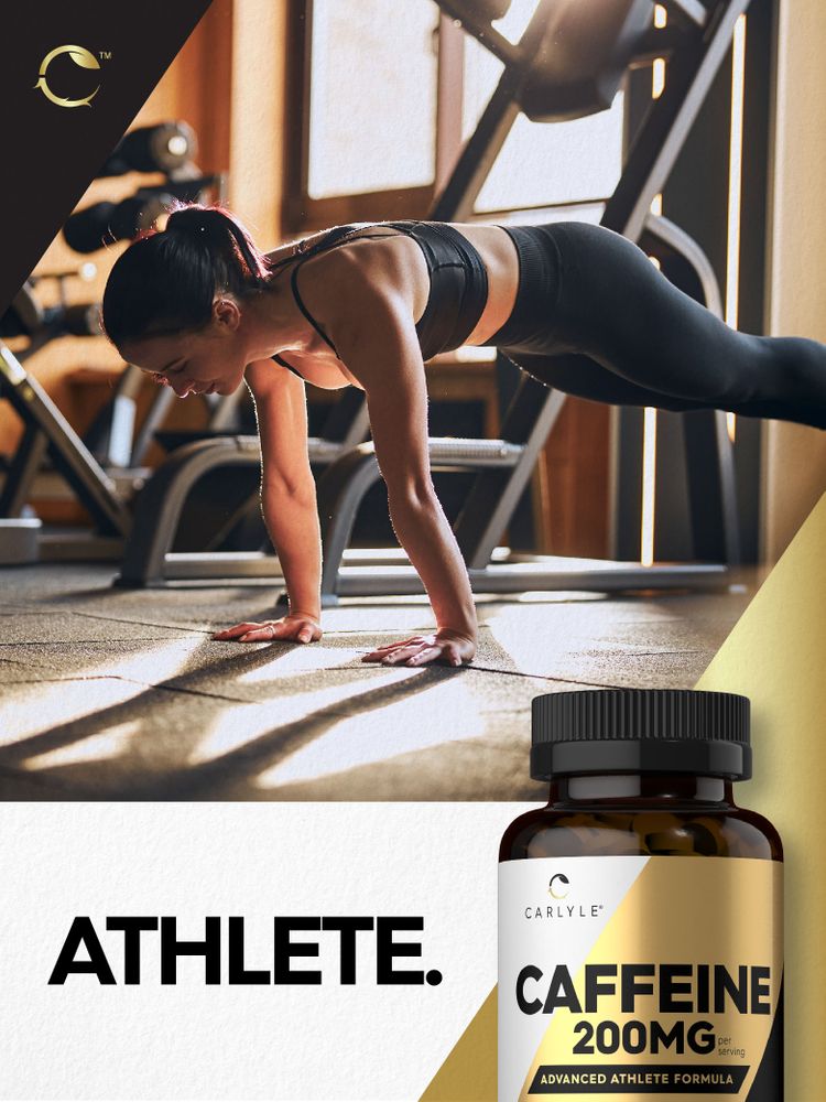 Caffeine 200mg per serving | 250 Tablets
