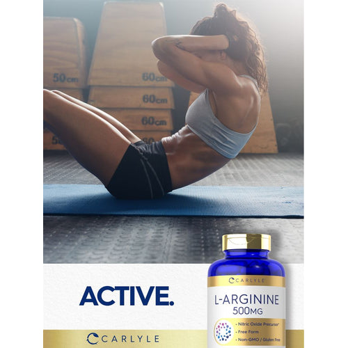 View 7 L-Arginine 500mg | 240 Capsules