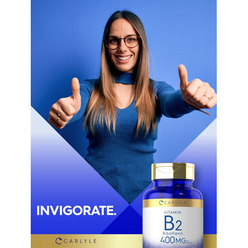 View 7 Vitamin B-2 400mg per serving | 180 Capsules