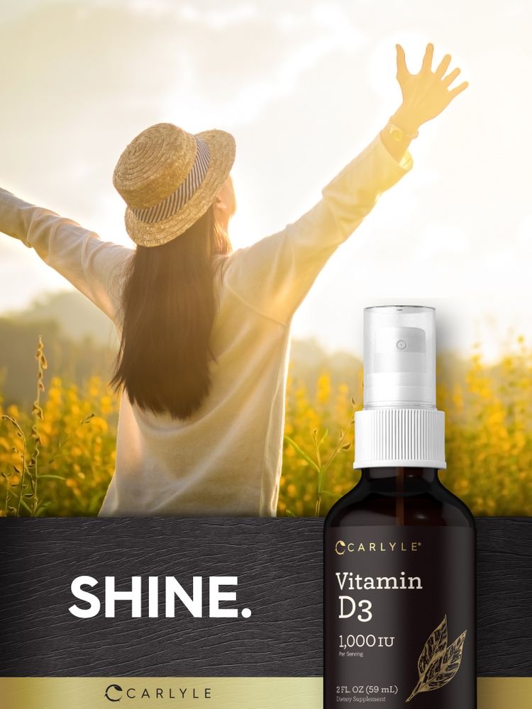 Vitamin D-3 1000IU | 4oz Liquid Spray